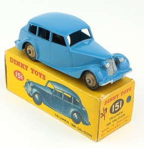 Dinky toys 151 triumph yy924