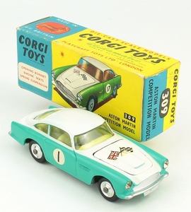 Corgi toys 309 aston martin competition model zz13