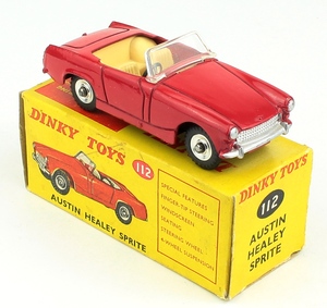 Dinky toys 112 austin healey sprite zz16