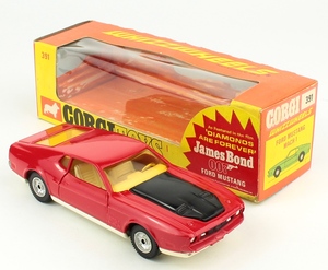 Corgi toys 391 james bond mustang zz50