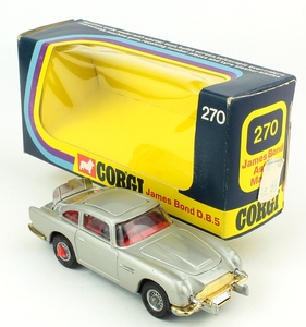 Corgi toys 270 james bond aston martin db5 zz52