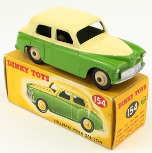 Dinky toys 154 hillman minx saloon zz62