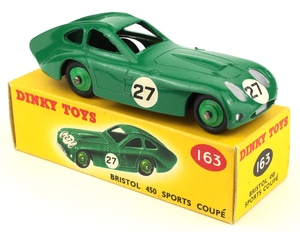 Dinky toys 163 bristol sports coupe zz69