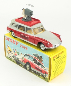 French dinky toys citroen radio luxembourg zz113