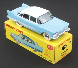 Dinky toys 178 plymouth plaza zz161