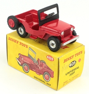 Dinky toys 405 universal jeep zz206