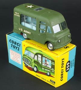 Corgi toys 359 army field kitchen zz252