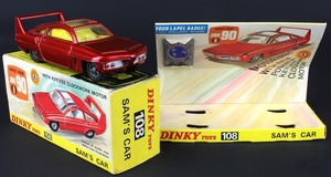 Dinky toys 108 sam's car zz258