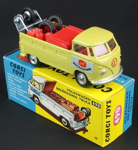 Corgi toys 490 vw breakdown truck zz304