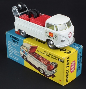 Corgi toys 490 vw breakdown truck zz306