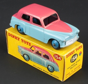 Dinky toys 154 hillman minx zz327