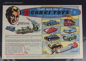 Eagle comic corgi toys advertisements zz432