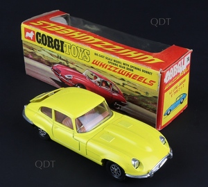 Corgi toys 374 5.3 litre e type jaguar zz444