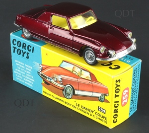 Corgi toys 259 citroen le dandy coupe zz448