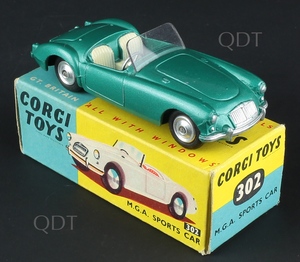 Corgi toys 302 mga sports car zz455