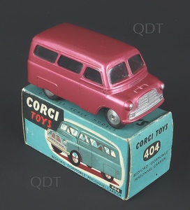 Corgi toys 404 bedford dormobile zz491