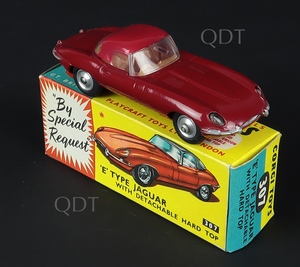 Corgi toys e type jaguar zz495