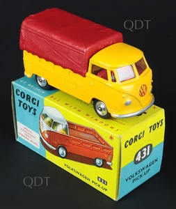 Corgi toys 430 vw pick up zz496