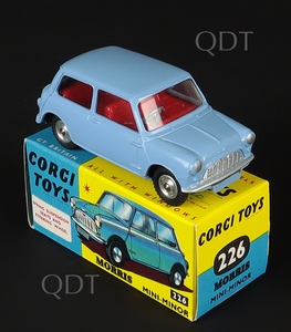 Corgi toys 226 morris mini minor w787