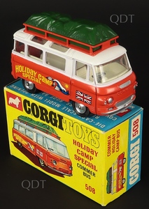 Corgi toys 508 holiday camp bus zz539