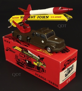 Tekno models 870 honest john military truck zz555