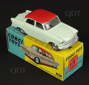 Corgi toys 207 standard vanguard iii saloon zz579