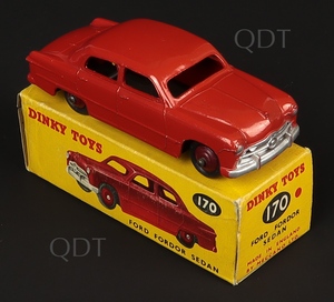 Dinky toys 170 ford fordor sedan zz614