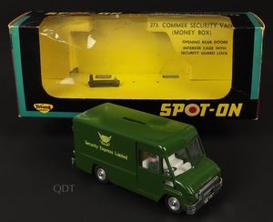 Spot on models 273 commer security van zz706