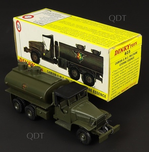 French dinky toys 823 gmc tanker zz710