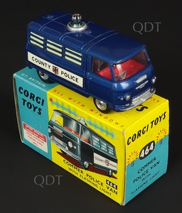 Corgi toys 464 commer police van county zz819