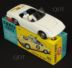 Corgi toys 318 lotus elan zz872