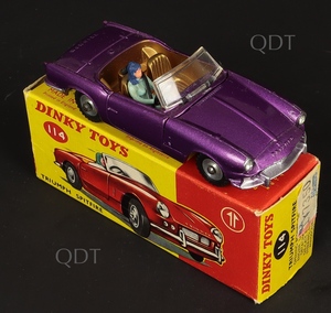 Dinky toys 114 triumph spitfire zz953a