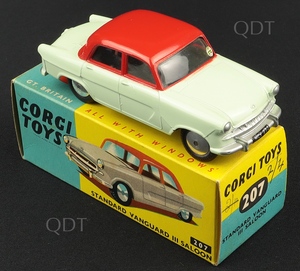 Corgi toys 207 standard vanguard saloon aa20