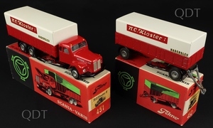 Tekno models 45scania vabis truck n. c. kloster aa59