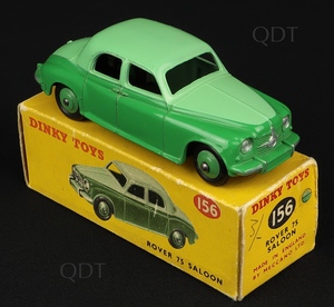 Dinky toys 156 rover 75 saloon aa102