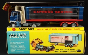 Corgi toys 1137 express service ford truck aa106