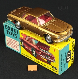 Corgi toys 239 vw karmann ghia a aa115