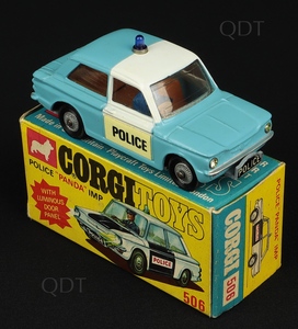 Corgi toys 506 police panda imp aa116