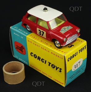 Corgi toys 317 monte carlo mini cooper s aa145