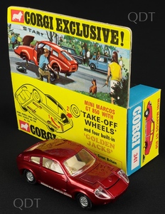 Corgi toys 341 mini marcos gt 850 v514