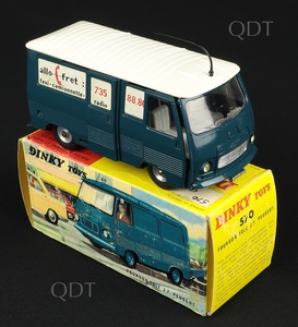 French dinky 570 peugeot van allo fret c314