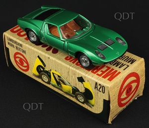 Mebetoys models a20 lamborghini miura bertone aa189