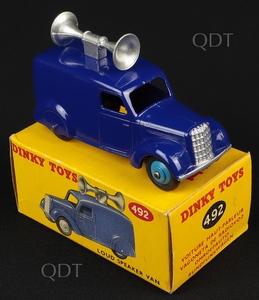 Dinky toys 492 loud speaker van aa192