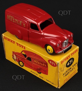 Dinky toys 471 austin van nestles aa194