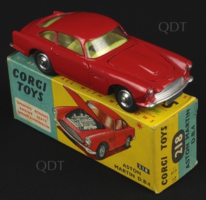 Corgi toys 218 aston martin aa217