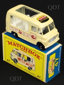 Matchbox models 47 lyons maid ice cream van c325