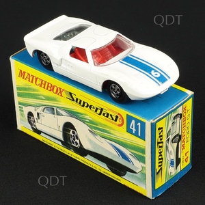 Matchbox models 41 ford gt c328