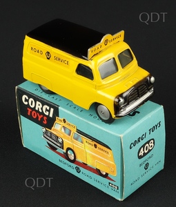 Corgi toys 408 bedford aa van aa489