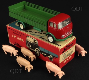 Tekno models 910 mercedes lp 322 open truck pigs aa508