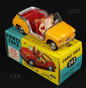 Corgi toys 242 ghia fiat jolly aa583